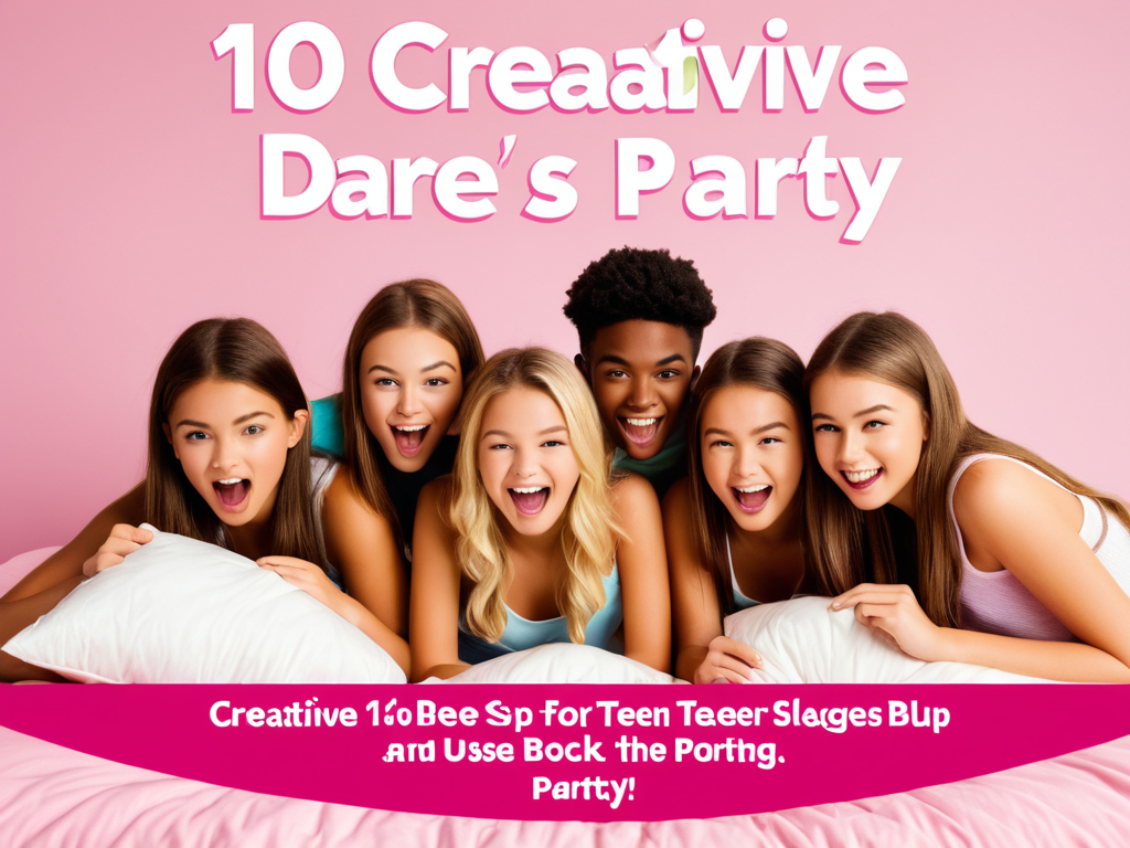 Featured image for blog post: 10 Creative Sleepover Dares to Spice Up Your Teen Party