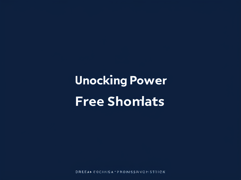 Featured image for blog post: Unlocking the Power of Free Stock Photos: A Guide to Drea...