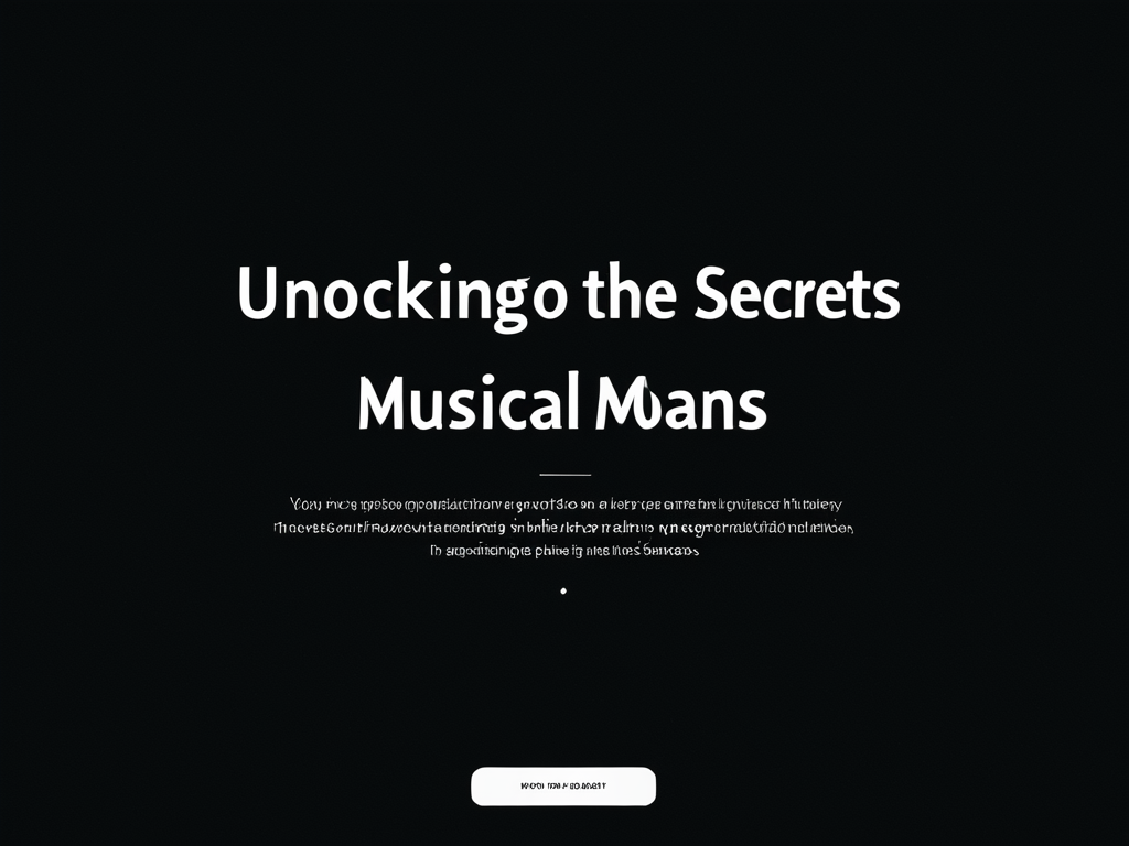 Featured image for blog post: Unlocking the Secrets of Musical Moans: A Sonic Exploration